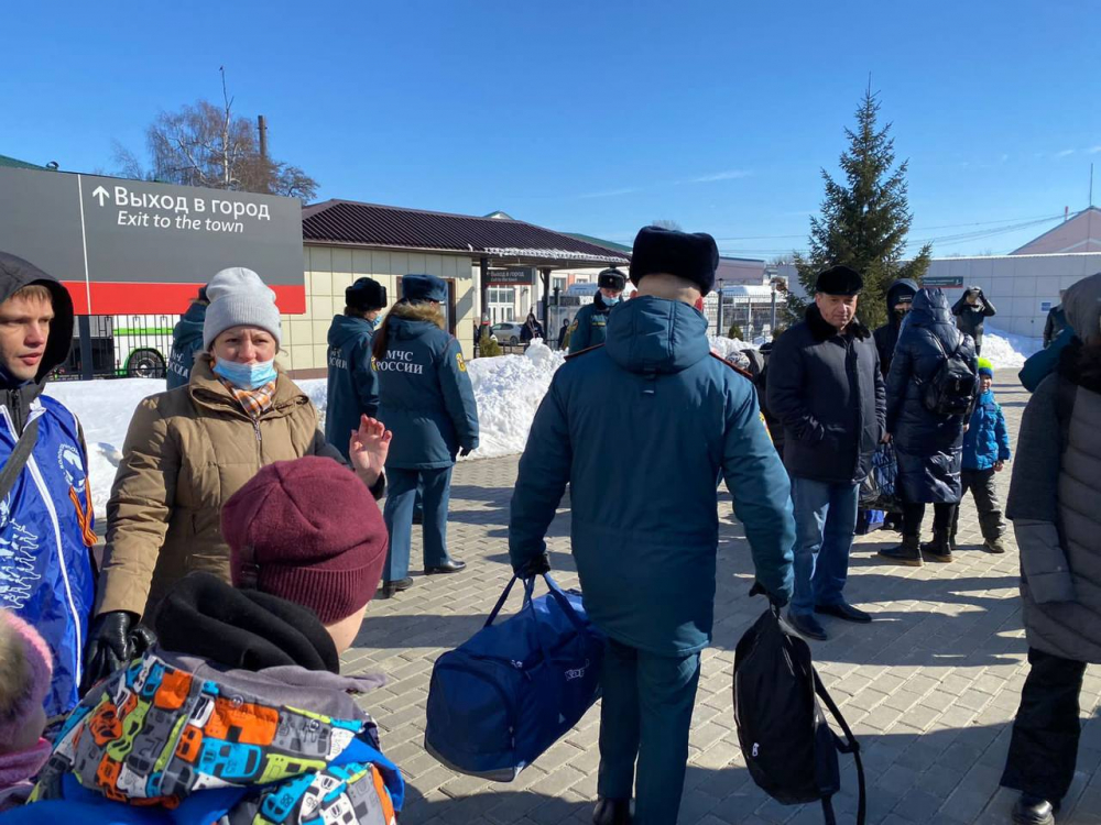 В Тамбовскую область прибыли более 300 беженцев с Донбасса