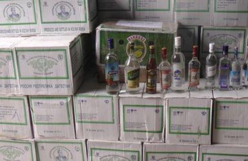 В Тамбове снова изъяли контрафактный алкоголь