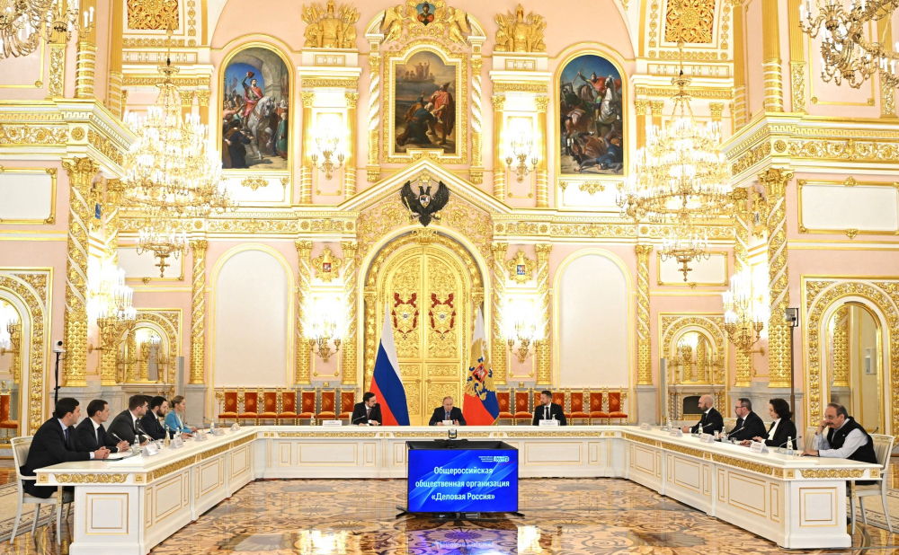 Региональные власти поучаствовали в онлайн-конференции «Деловой России» с президентом страны