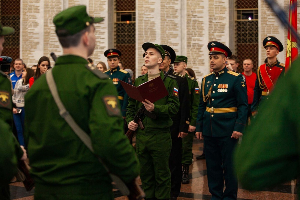 Присяга на поклонной горе преображенский полк