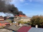 В центре Кирсанова загорелась городская баня