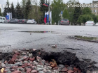 В Тамбове улица Гастелло вновь рискует провалиться сквозь землю
