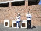 В Рассказовском районе для бездомных собак построили будки