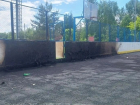 В Тамбове неизвестные подожгли спортивную площадку на Кленовой