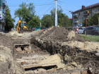 В Тамбове «Квадра» начала ремонт трубопровода на Мичуринской