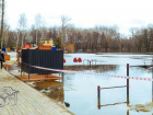 Набережную в Мичуринске затопило