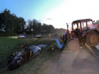 На трассе в Тамбовском районе трактор столкнулся с «двенадцатой»: пассажир «ВАЗа» погиб