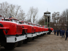 В Тамбовский пожарный спасательный центр поступили новые спецавтомобили 