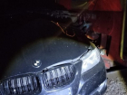 В Знаменском округе BMW врезался в локомотив