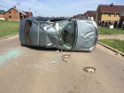 Две машины вверх-тормашками: итог воскресных ДТП