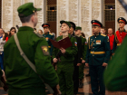 Тамбовские новобранцы Преображенского полка приняли присягу в Музее Победы 