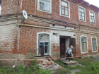 Стена дома – памятника истории, рухнула в Моршанске 