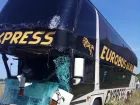 Автобус с туристами из Моршанска попал в «буханку» и сбил два столба
