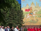 Пятнадцатиметровый Георгий Победоносец появился в Тамбове 