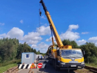 Временный мост через Пячку обещают открыть до конца сентября