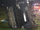 На трассе «Тамбов – Сампур» перевернулся микроавтобус: 6 человек госпитализированы