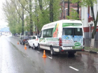 В Мичуринске водитель маршрутки устроил тройное ДТП