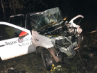 В Пригородном лесу «Яндекс-такси» врезалось в дерево, водитель погиб