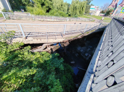 В Тамбове развалился исторический Замятинский мост