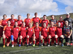 Тамбовские футболистки завоевали серебряные медали первой лиги