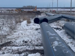 На севере Тамбова строят новый полиэтиленовый водопровод 