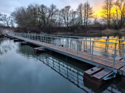 Понтонный мост через Цну в Тамбове в районе ТЭЦ отправят на «зимовку»