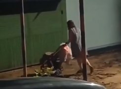 В Тамбове полиция проверяет видео с пьяной женщиной с детской коляской