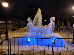 В Тамбове открылась традиционная выставка ледяных скульптур