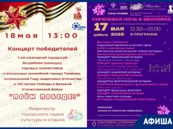 Концерты, мюзиклы, байкеры: тамбовская афиша мероприятий