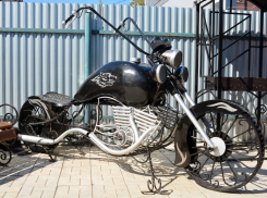 Мангал-мотоцикл ручной работы, сделанный осужденными, нашел покупателя в Москве 