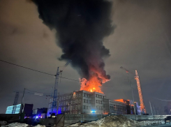 В Тамбове городские власти назвали минимальным ущерб от пожара в строящейся школе на севере города