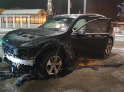 В Тамбове «Приора» протаранила «Мерседес»