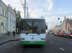 В одном из тамбовских автобусов из-за резкого торможения упала 69-летняя пенсионерка