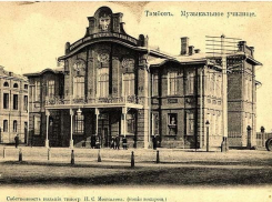 Ажурный чугунный козырёк-балкон восстановят у здания музучилища в Тамбове