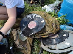 В Ласковском карьере участники «Чистых игр» собрали почти полторы тонны мусора