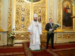 В Пасхальной службе в Тамбове принял участие губернатор
