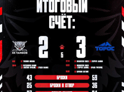 «Торос» сковал ХК «Тамбов»: тамбовчане не смогли удержать преимущество 