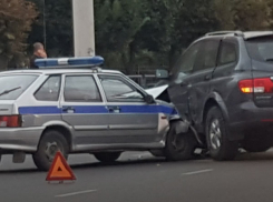 Автомобиль Росгвардии не поделил дорогу с корейским кроссовером