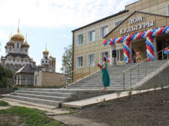 В селе Вячка Кирсановского района после капитального ремонта открыли дом культуры