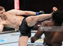 Тамбовчанин Максим Гришин победил американца на прошедшем турнире UFC