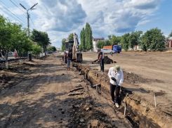 В Мичуринске во время реконструкции Советской обнаружили старинные артефакты
