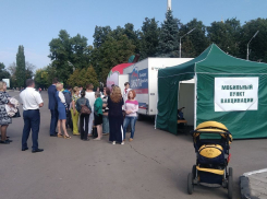 Яблоки за прививку раздали в Мичуринске 