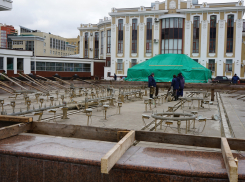 В Тамбове фонтаны отправляются на «зимовку»