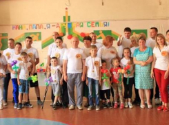 Особые дети состязались в силе и ловкости 