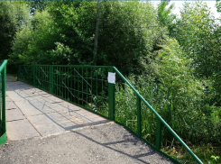 В Тамбове отремонтировали мост в Ахлябиновской роще