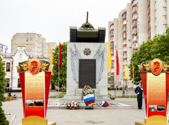Тамбовчане назвали сквер возле танка «Патриотом» 