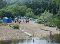 Реку в городе Рассказово готовят к паводку