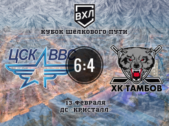 ХК «Тамбов» упустил победу над ЦСК «ВВС»