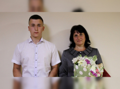 Девятиклассник из Первомайского района награждён нагрудным знаком «Горячее сердце»