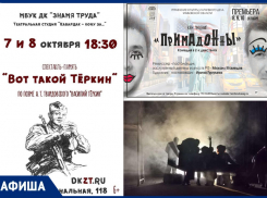 Премьерные «Примадонны» и Тёркин в «Знамя Труда»: афиша тамбовских спектаклей